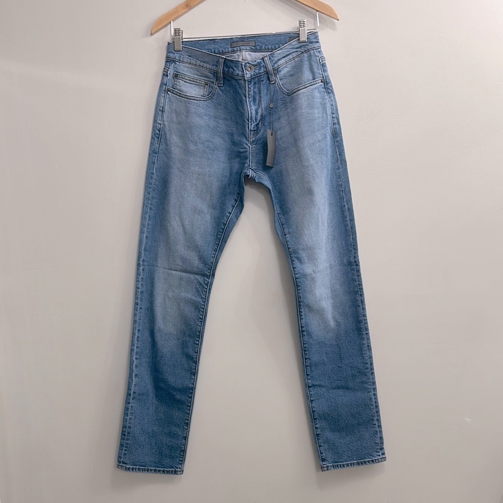 John Varvatos Men's Jv 701 Regular Fit Slim-Straight Jeans - Picture 3 of 13